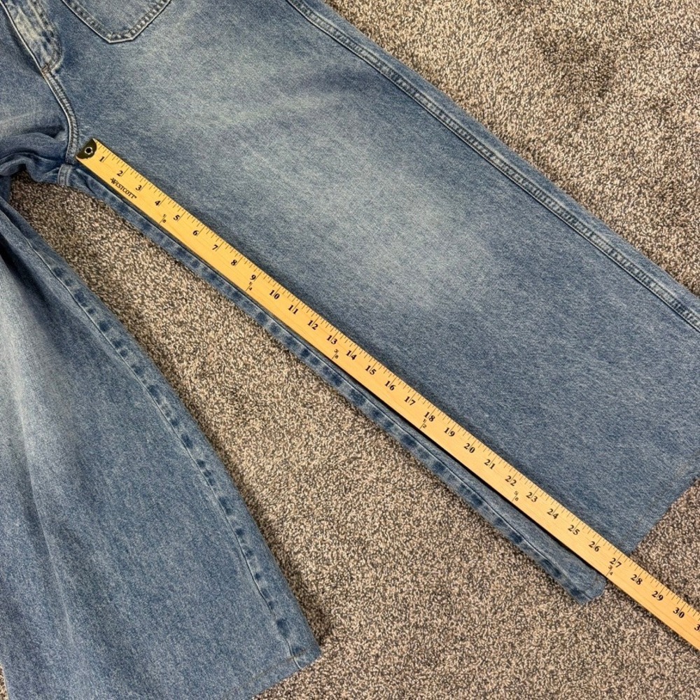 Rag & Bone Liliana Wide Leg Jeans Womens 28 Medium Wash Patch Pockets Casual - Picture 11 of 13